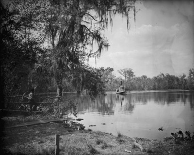 Monroe Landing, Rice Creek, between 1880 and 1897. Creator: William H. Jackson.