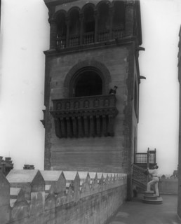 The west tower of the Ponce [de Leon Hotel], between 1880 and 1900. Creator: William H. Jackson.