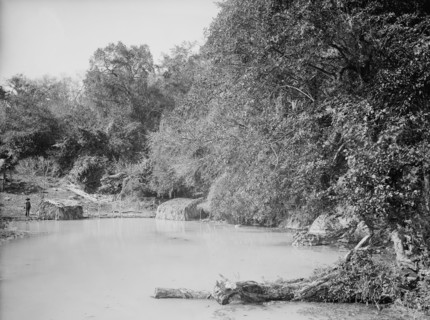 Hot springs at Taninul, between 1880 and 1897. Creator: William H. Jackson.