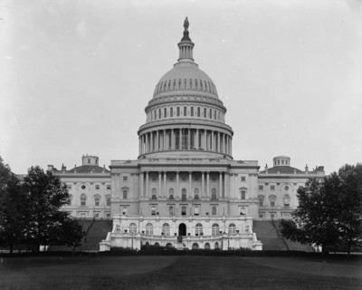 Capitol, Washington, D.C., The, between 1880 and 1897. Creator: William H. Jackson.