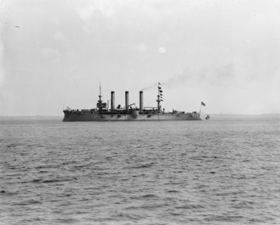 U.S.S. Brooklyn, between 1896 and 1897. Creator: William H. Jackson.