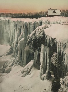 Horseshoe Falls from Canadian side, ca 1900. Creator: Unknown.