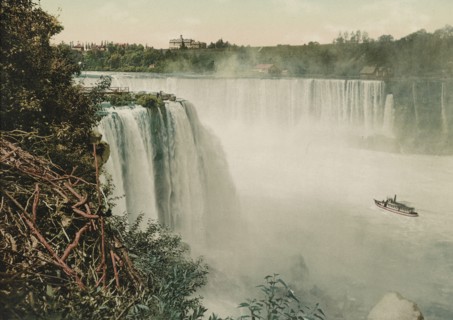 Niagara, Horseshoe Fall from Goat Island, c1898. Creator: Unknown.