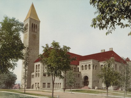 The Library, Cornell University, ca 1900. Creator: Unknown.