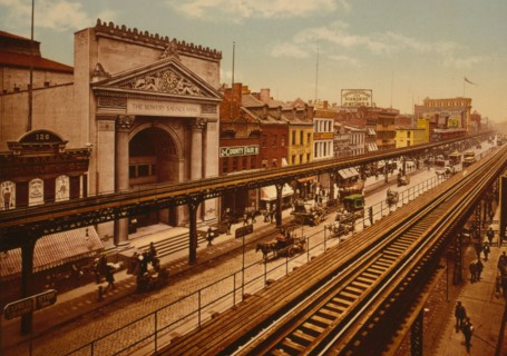 The Bowery, New York City, c1900. Creator: Unknown.