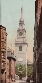 Church (Old North), Boston, ca 1900. Creator: Unknown.