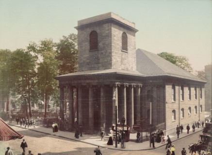 King's Chapel, Boston, c1900. Creator: Unknown.