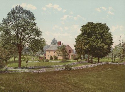 Whittier's birthplace, Haverhill, c1900. Creator: Unknown.