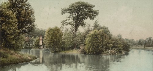 Michigan, the lake, Palmer Park, Detroit, ca 1900. Creator: Unknown.