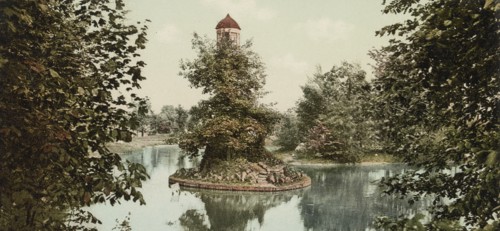 Michigan, the lighthouse, Palmer Park, Detroit, ca 1900. Creator: Unknown.