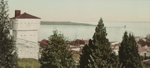 Old Block House, Fort Mackinac, Michigan, ca 1900. Creator: Unknown.