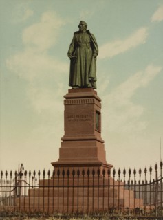 Marquette statue, c1898. Creator: Unknown.