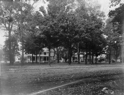 Gratiot Ave. cottages, Mt. Clemens, between 1880 and 1899. Creator: Unknown.