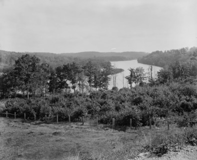 Janesville, Wis., Rock River Valley above city, c1898. Creator: Unknown.