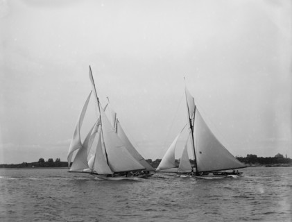 Start, forty footers, August 18, 1890, 1890 August 18. Creator: Unknown.