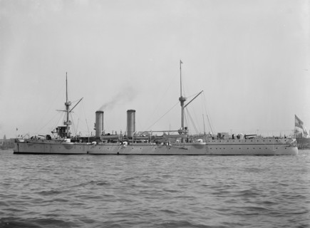 Neuve (i.e. Nueve) de Julio, Argentine (ship), between 1893. Creator: Unknown.