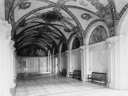 Library of Congress, South Hall, entrance pavilion, c1900. Creator: Unknown.