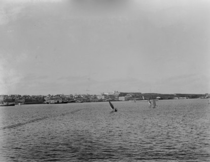 Steamer landing and San Cristobal, San Juan, Puerto Rico, between 1880 and 1901. Creator: Unknown.