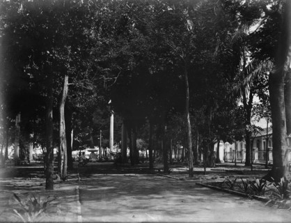 Plaza, Puerto Cabello, Venezuela, between 1880 and 1901. Creator: Unknown.