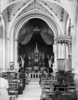 Altar in Santa Capilla, Caracas, Venezuela, between 1900 and 1906. Creator: Unknown.