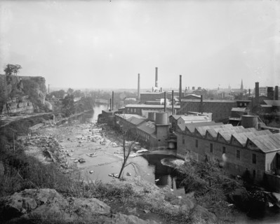 Paterson, N.J. from Water Works Park, between 1900 and 1906. Creator: Unknown.