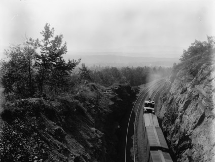 North from Pocono Tunnel, D.L. & W.R.R., between 1900 and 1906. Creator: Unknown.