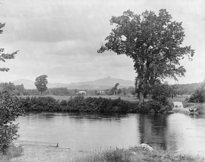 Bear Camp River and Chocorua Mountain, White Mountains, between 1900 and 1906. Creator: Unknown.