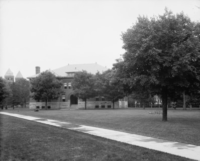 Tappan Hall, U[niversity] of M[ichigan], Ann Arbor, Michigan, between 1900 and 1906. Creator: Unknown.