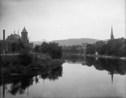 Down the Chenango, Binghamton, N.Y., between 1900 and 1906. Creator: Unknown.