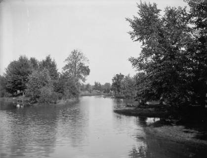 Lake, Palmer Park, Detroit, The, between 1900 and 1906. Creator: Unknown.