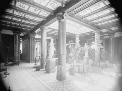 Atrium in the House of Pansa, Saratoga, N.Y., c1901. Creator: Unknown.