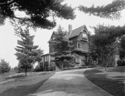 Villa of James G. Blaine, Bar Harbor, Mt. (i.e. Mount) Desert Island, Me., between 1900 and 1906. Creator: Unknown.