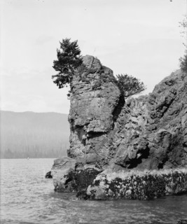 Siwash Rock, Stanley Park, Vancouver, B.C., c1902. Creator: Unknown.