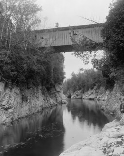 High Bridge, Winooski Gorge, Burlington, Vt., between 1900 and 1906. Creator: Unknown.