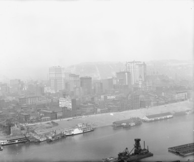 Pittsburg[h] from Mt. Washington, c1903. Creator: Unknown.