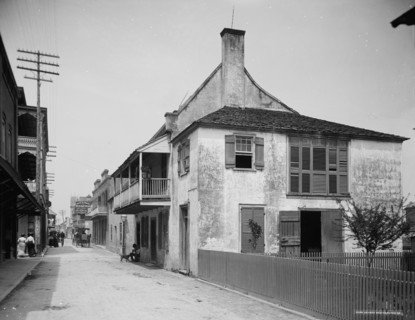 St. George Street, St. Augustine, Fla., c1903. Creator: Unknown.