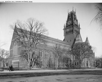 Memorial Hall, Harvard University, Mass., c1904. Creator: Unknown.