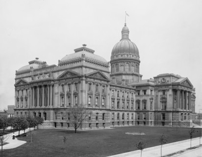 State House, Indianapolis, Ind., between 1900 and 1906. Creator: Unknown.