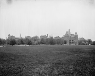 Insane Asylum, Columbus, O[hio], between 1900 and 1906. Creator: Unknown.