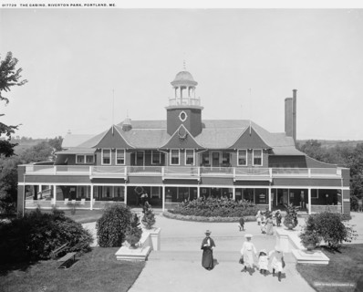 Casino, Riverton Park, Portland, Me., between 1900 and 1906. Creator: Unknown.