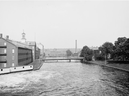 Paper mills, Holyoke, Mass., between 1900 and 1906. Creator: Unknown.