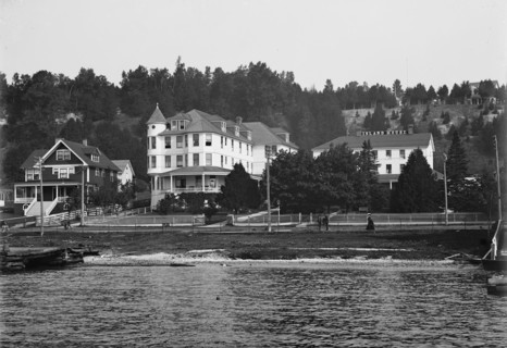 Island House from the lake, Mackinac, c1905. Creator: Unknown.