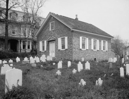 Old Mennonite Church, Germantown, Pa., between 1900 and 1906. Creator: Unknown.