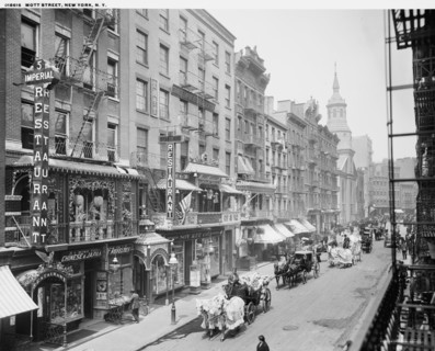 Mott Street, New York, N.Y., c1905?. Creator: Unknown.