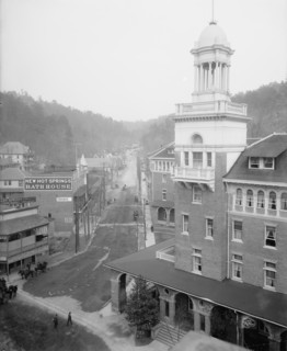 Happy Hollow from Central Avenue, Hot Springs, Ark., c1906. Creator: Unknown.