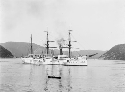 U.S.S. Chicago, between 1889 and 1901. Creator: Unknown.