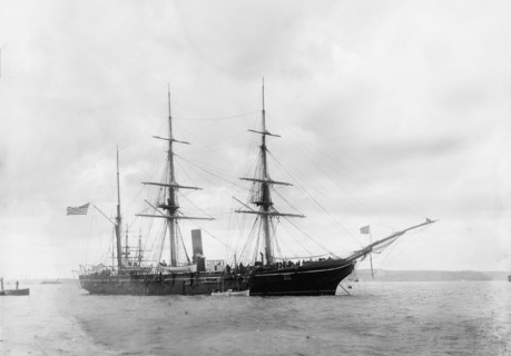 U.S.S. Enterprise, between 1890 and 1901. Creator: Unknown.