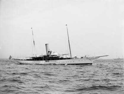 Steam yacht Surf, ca 1903. Creator: Unknown.