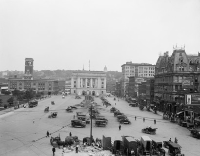 Exchange Place, Providence, R.I., between 1900 and 1920. Creator: Unknown.