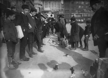 Gutter toy merchant, New York City, A, c1903. Creator: Unknown.